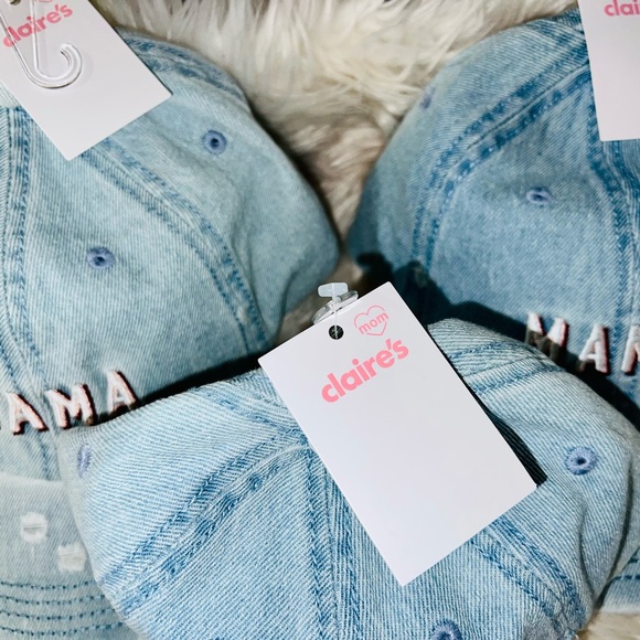 🩵 NEW CLAIRS DENIM MAMA HAT 🩵 - Picture 2 of 3